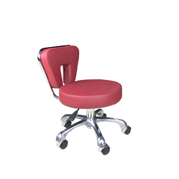 Tech Stool TS002 - Bright Burgundy
